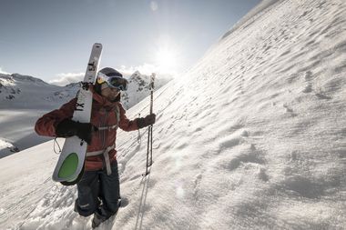 Ski fahren in meinen Hausbergen / Tirol, 2015