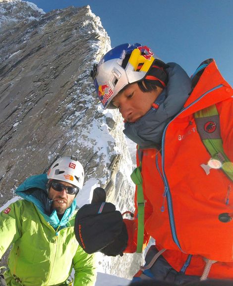 Annapurna III David Lama und Hansjörg Auer