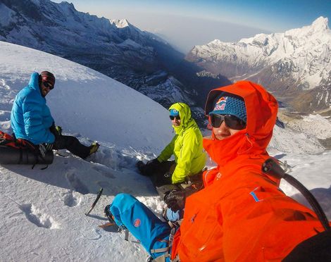 Annapurna III Expedition Lama Hansjörg Blümel